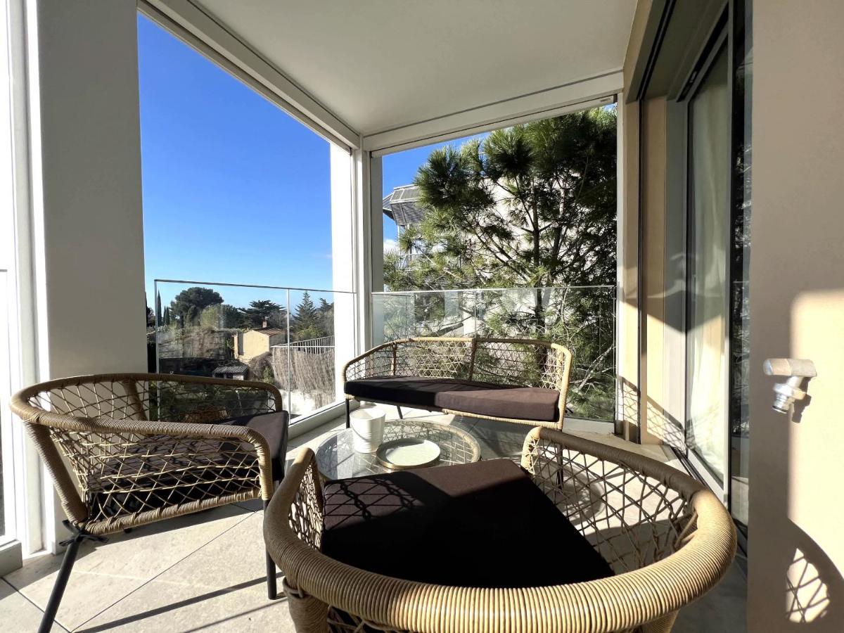 Apartmán Magnifique 3 Pieces Vue Mer - Èze Exteriér fotografie